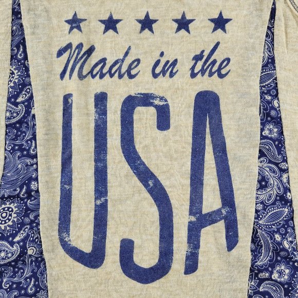 Maurices Tank Top Women's Medium Brown Tan Round Neck Sleeveless Made In USA Sh - Picture 4 of 11